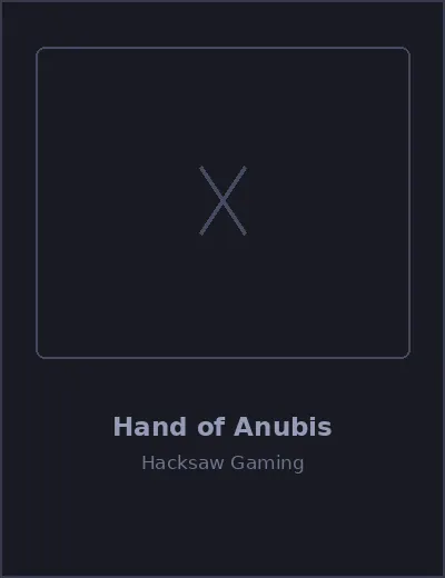 Hand of Anubis — Hacksaw Gaming